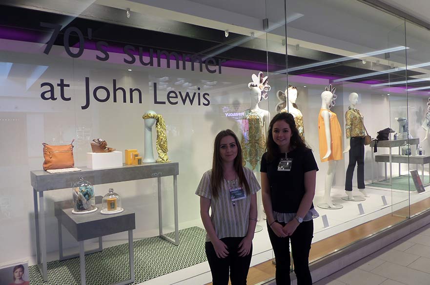 John Lewis window display