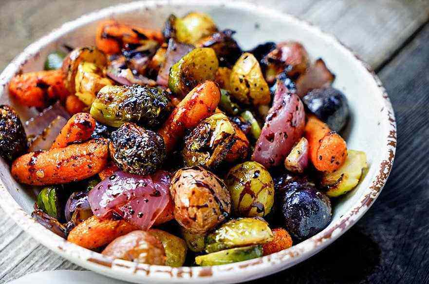 Roasted vegetables