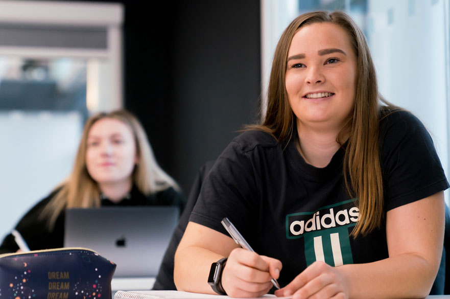 NTU Mansfield - girls learning