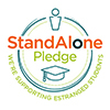 The 'Stand Alone Pledge' Logo