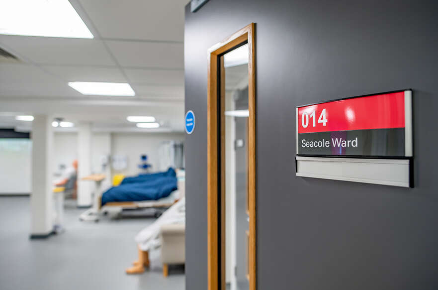 Shot into a ward at the Centre for Health and Allied Professions