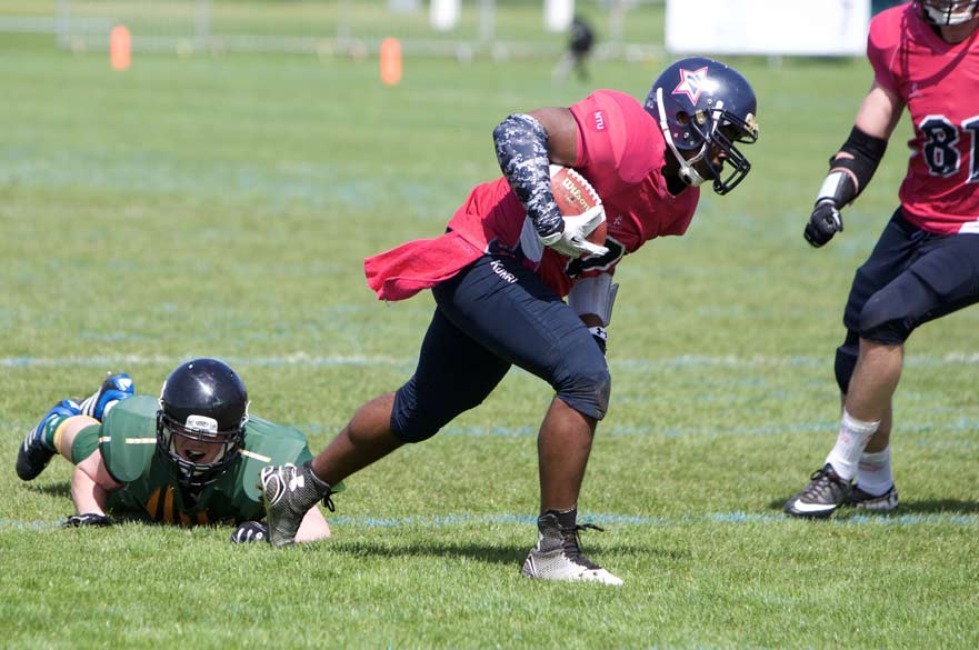 American football players