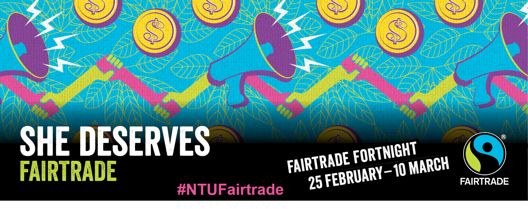 Image promoting Fairtrade Fortnight 2019