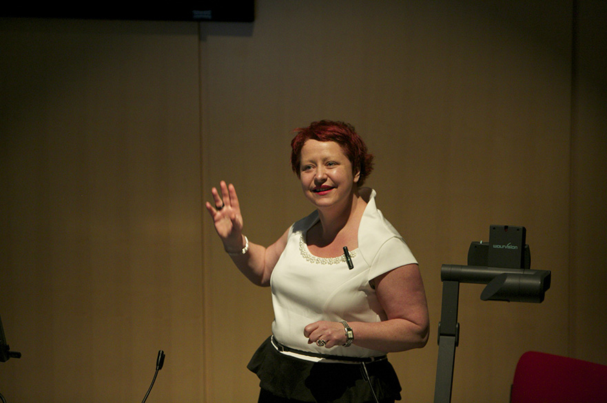 Becky Huxley-Binns at ALTC 2013