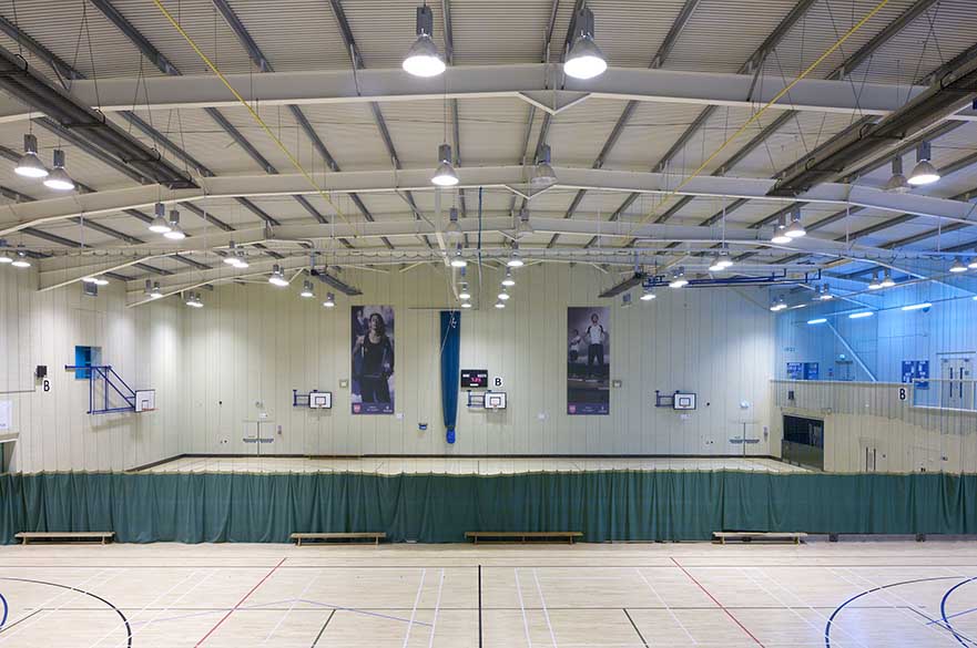 Sports Hall on the Clifton Campus