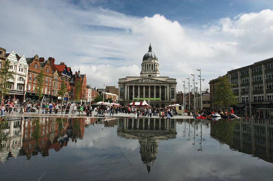 Nottingham Old Market Square