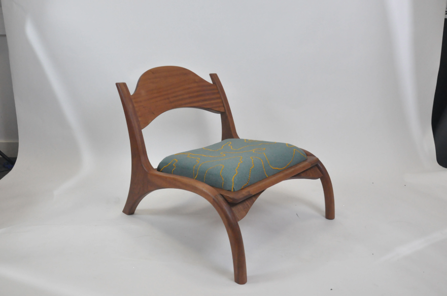 A chair designed by NTU product design student Poppy Simpson. 