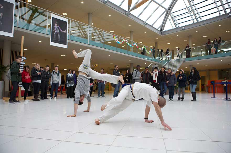 Capoeira demonstration