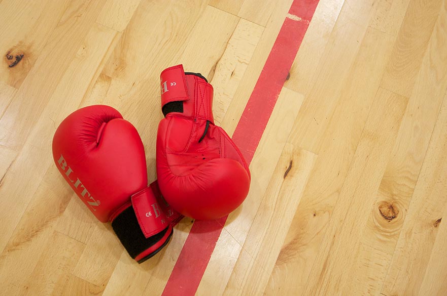 Boxing gloves