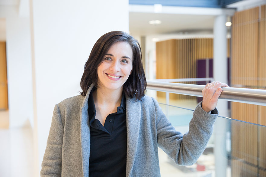 Vicky McClure visits NTU in 2017