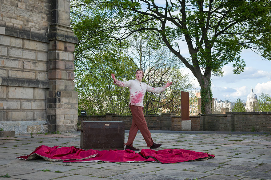 Performance at Nottingham Castle 