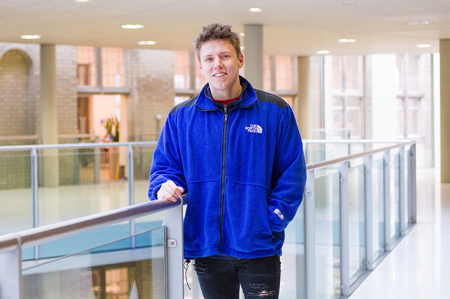 Media student Jacob Germany