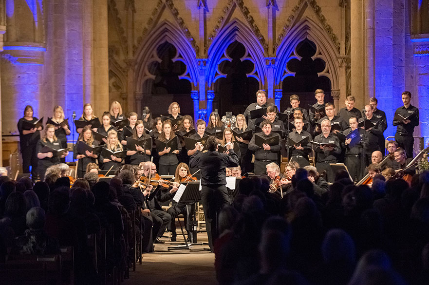 NTU Chamber Choir perform at Southwell Minster