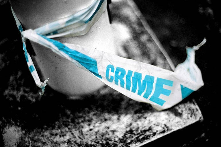 Crime scene tape
