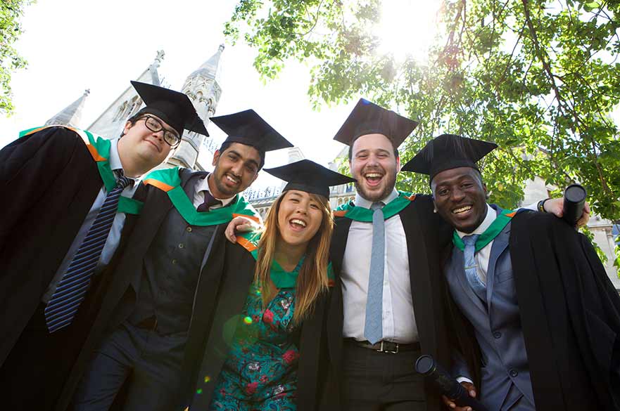 university graduation colours