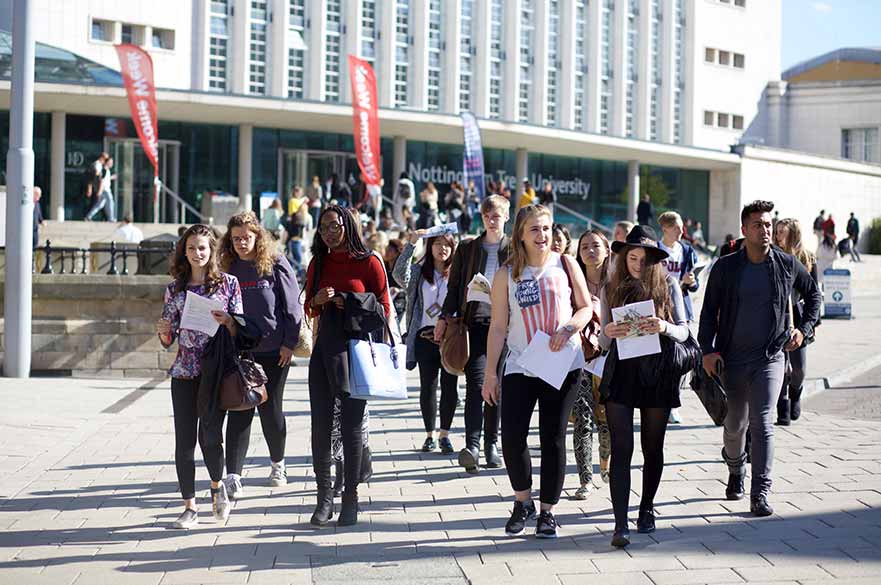 Welcome Week students