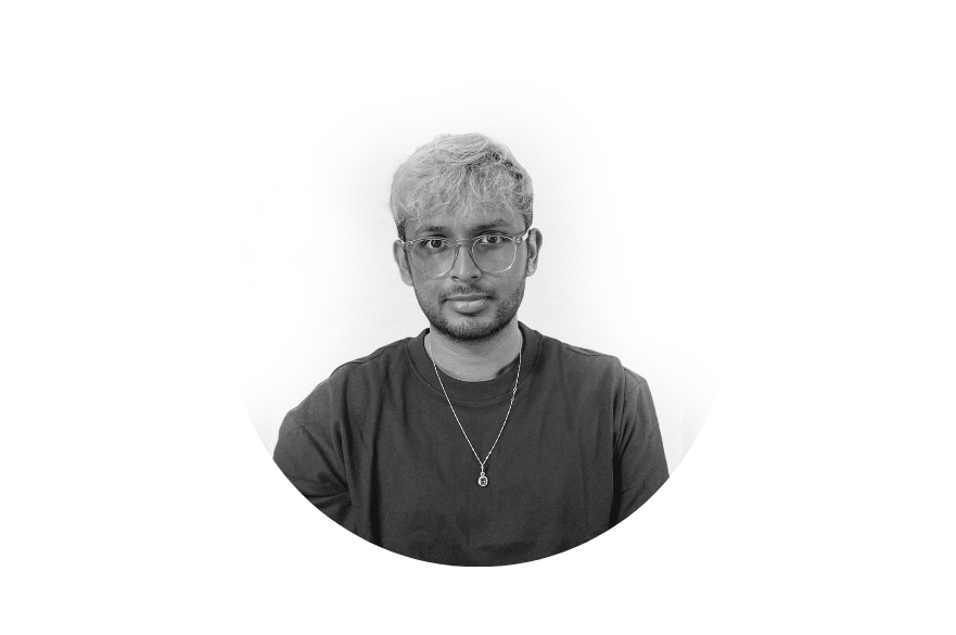 Aash posing for his Student Spotlight