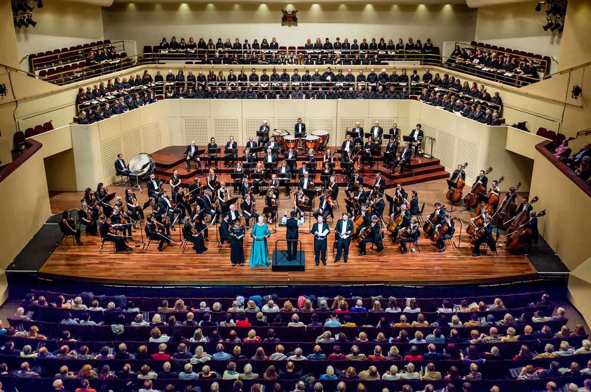 NTU Choir performing Verdi's Requiem with the London Philharmonic Orchestra