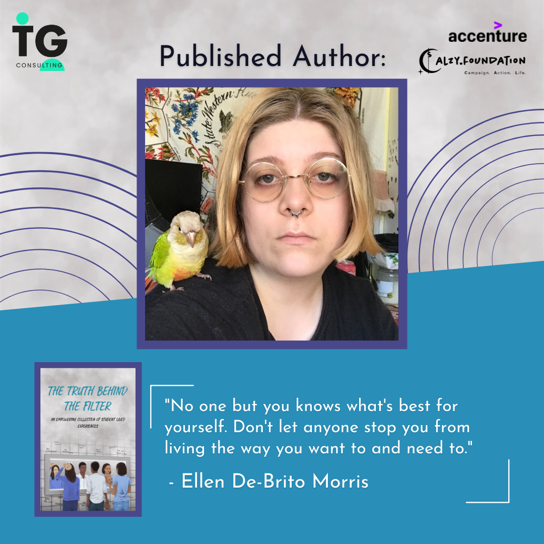 Headshot of Ellen De-Brito Morris - author of  The Truth Behind the Filter