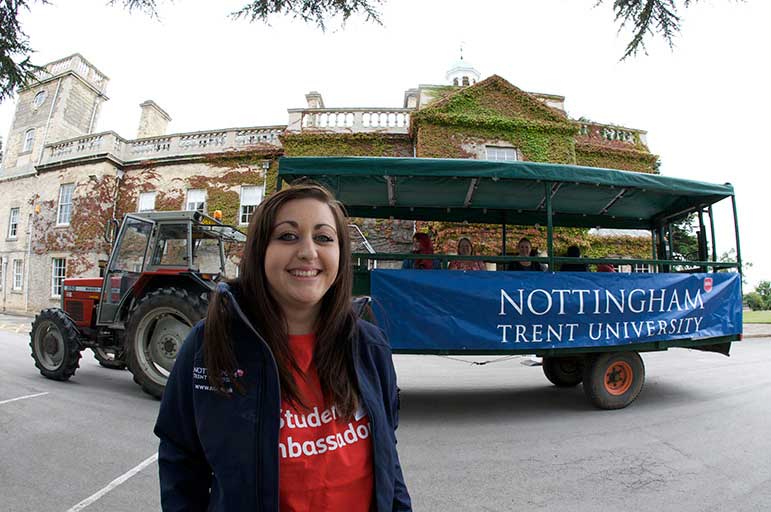a student ambassador