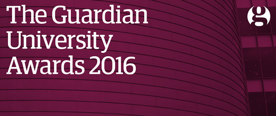 NTU is short-listed for a Guardian University Award