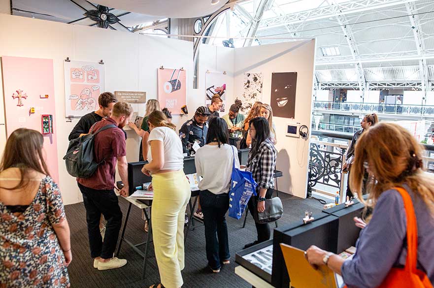 NTU Graphic Design at New Designers Week 2 