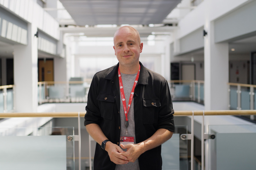 Elliot Newstead, Associate Director of Global Student Recruitment at NTU
