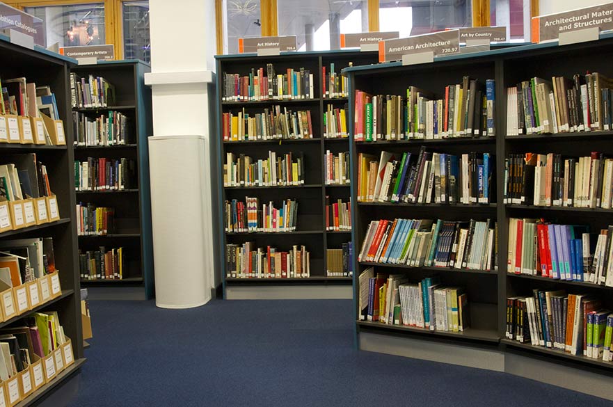 Library stock photo