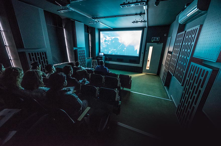 Dolby Atmos screening room