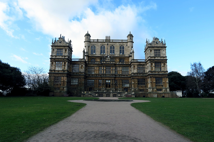A picture of a large stately home.
