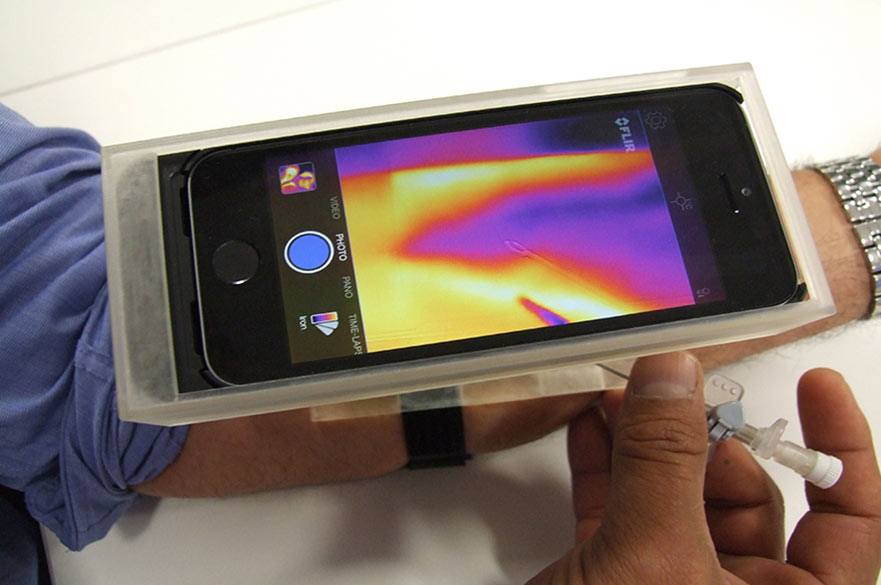 Smartphone infrared prototype