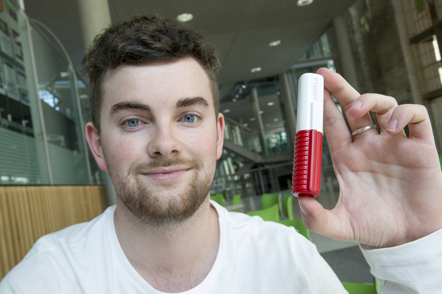 William Charteris has created a miniaturised adrenaline pen