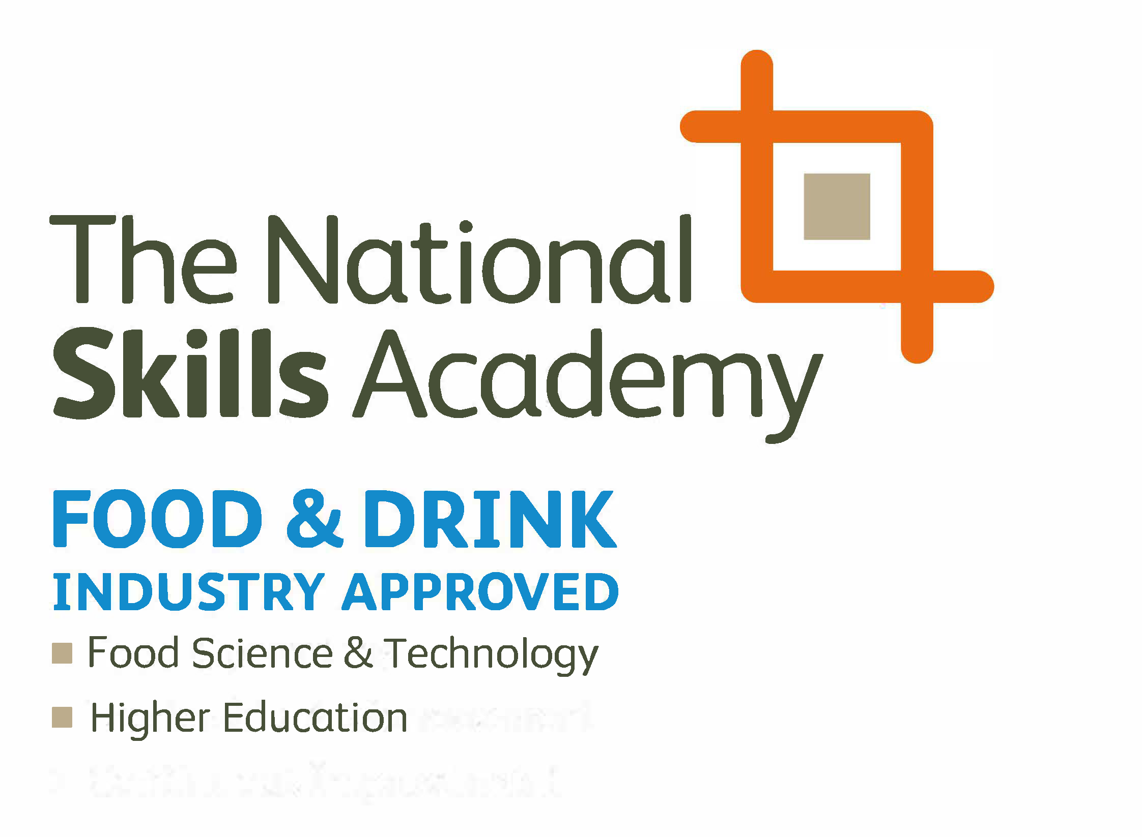 National Skills Academy Food & Drink Industry Approved logo