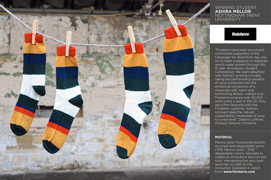 The Campaign for Wool competition - Winning student Ashira Mellor.