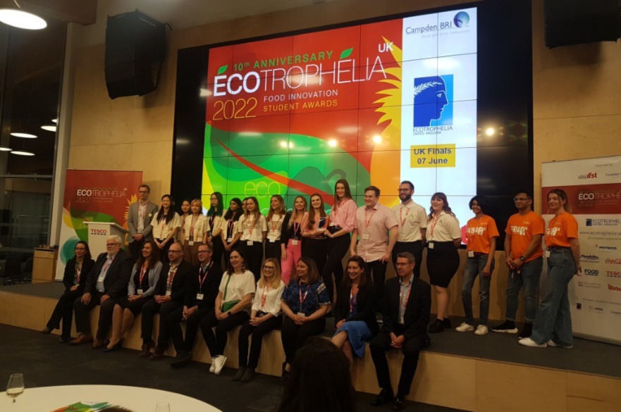 Ecotrophelia 2022 contestants and judges