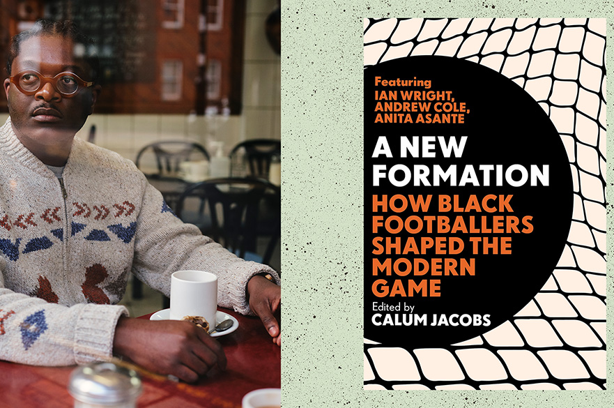 A New Formation book cover and Calum Jacobs.