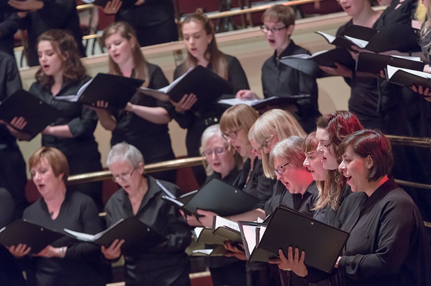 Singers at the RCH