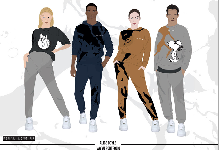 Alice Doyle's Peanuts x Vayyu Fashion Designs