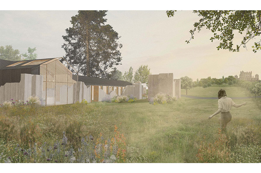 K.F. Folly by BA (Hons) Interior Architecture and Design student, Izzi Anderton.