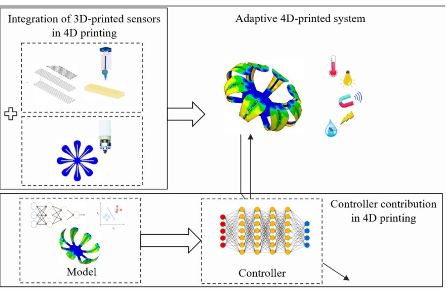 Control-based 4D printing
