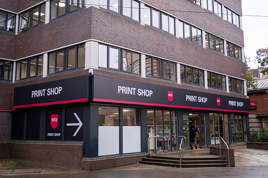 Print Shop | Nottingham Trent University