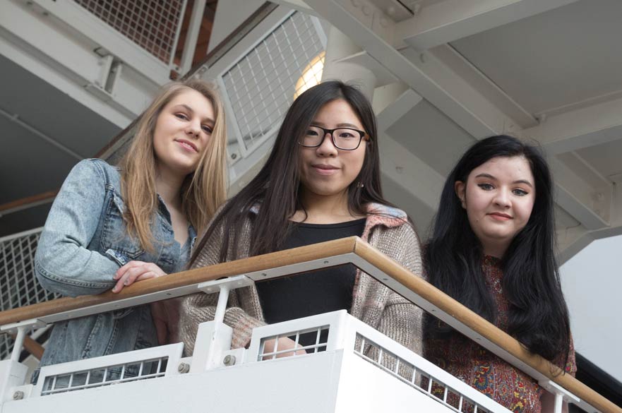 Fashion Design students