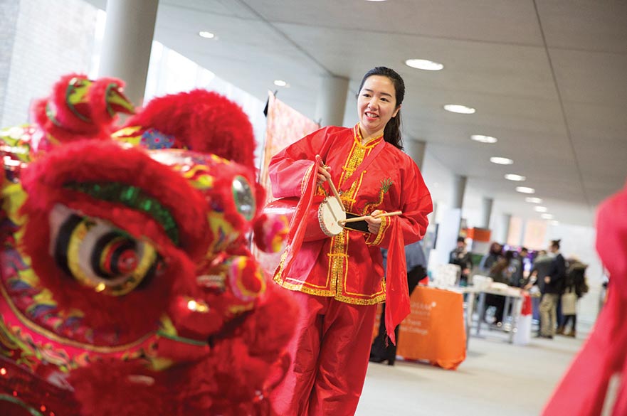 Global Week dragon
