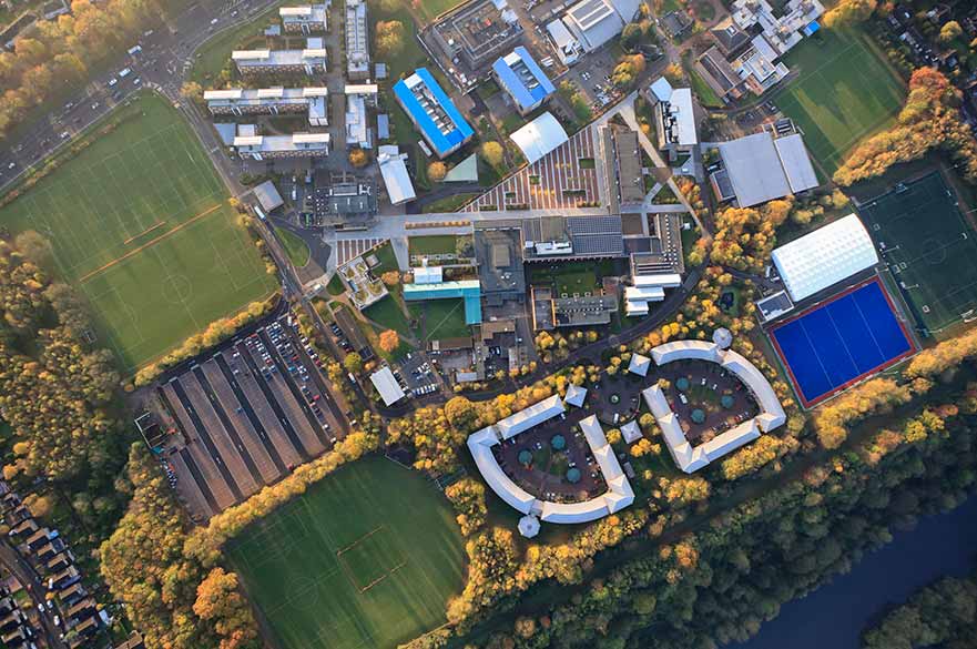 Clifton Campus aerial 2018