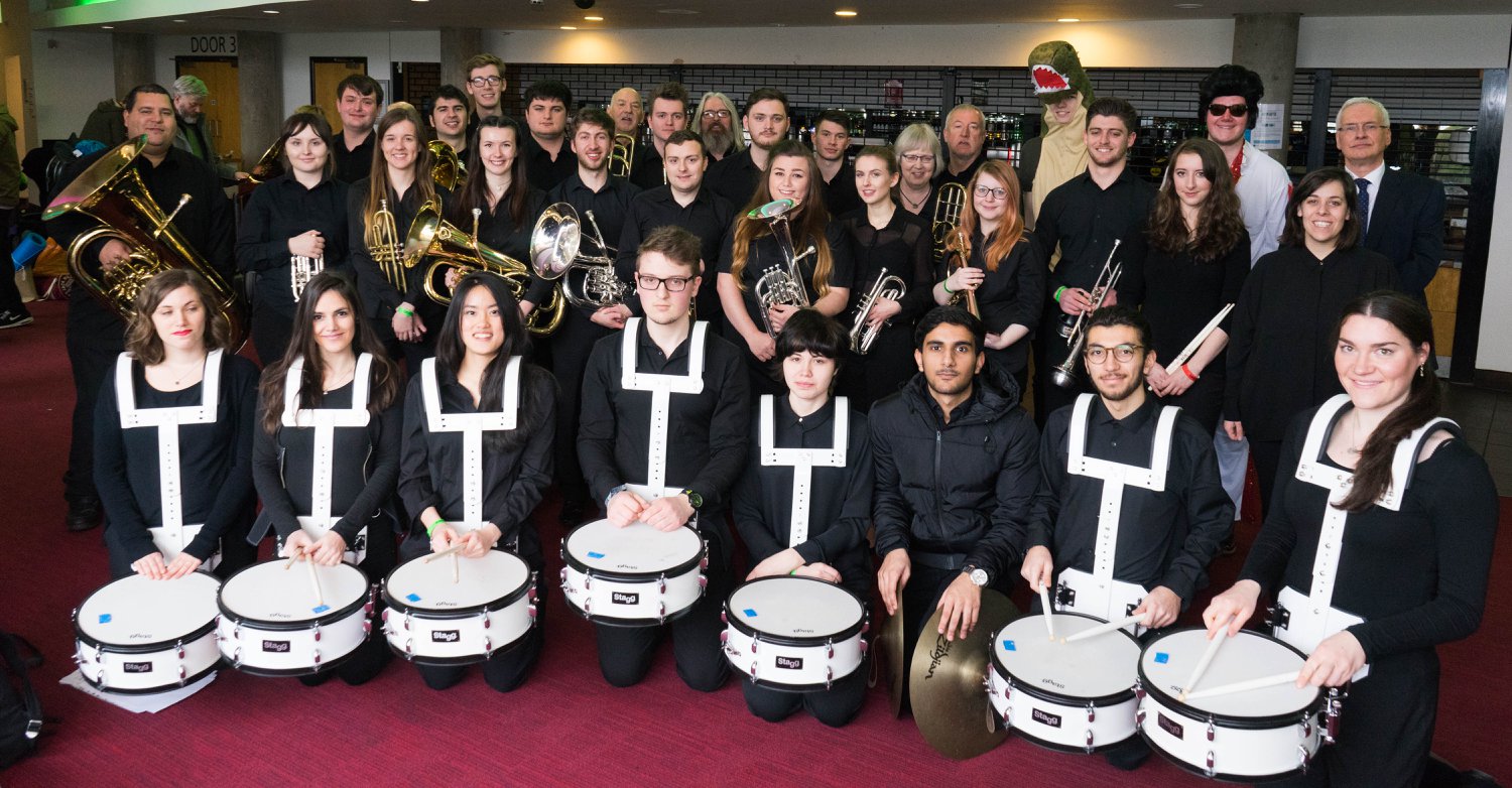 NTU Brass Band at Unibrass 2018