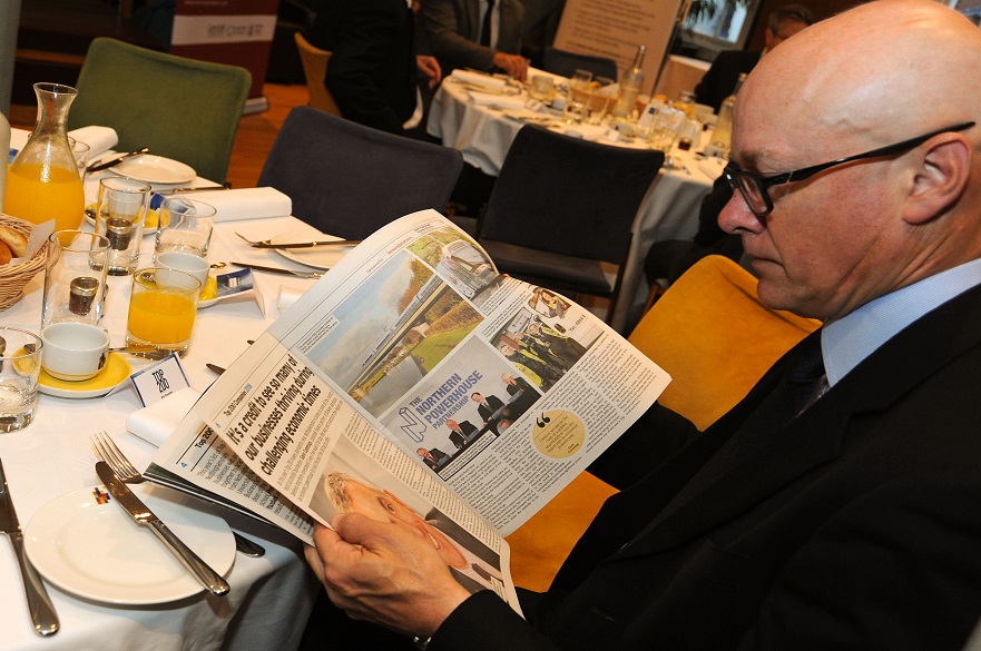 Will Rossiter reading the supplement