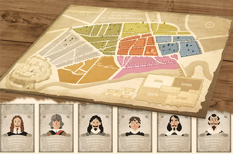 Nottingham Castle Board Game