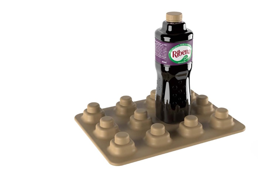 A design concept for a stackable Ribena bottle