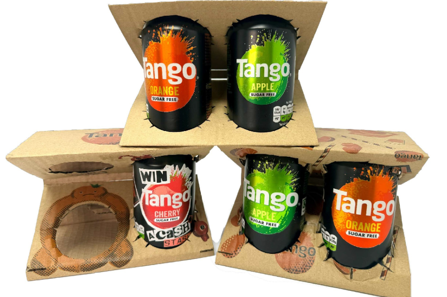 An innovative stacking solution for transporting Tango beverage products