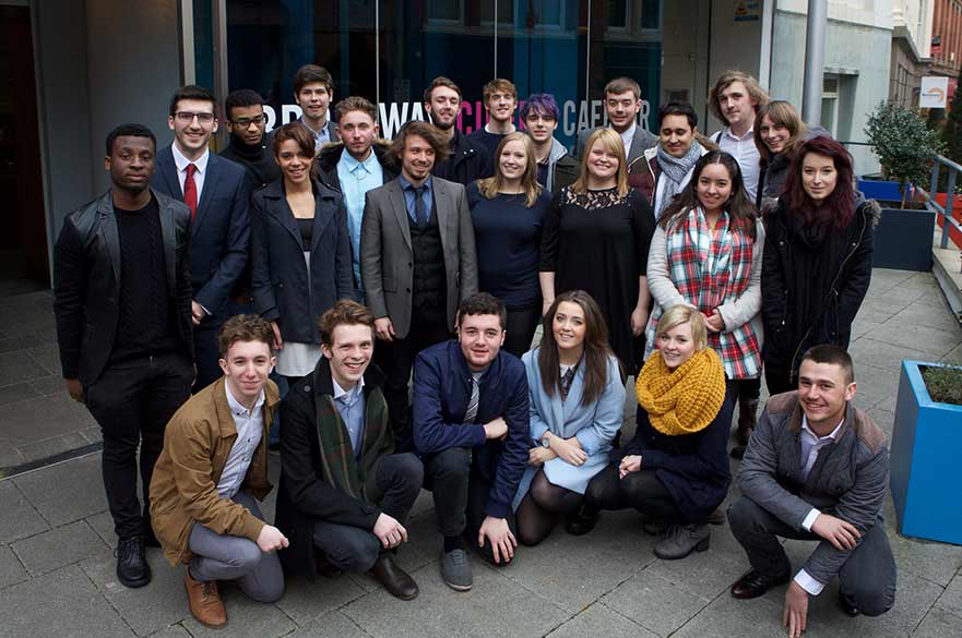 FdA Media Creative students